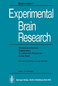 Enlarge image Cover: Afferent and Intrinsic Organization of Laminated Structures in the Brain - Springer