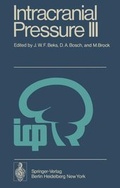 Cover: Intracranial Pressure III - Springer