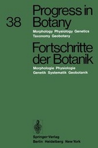 Enlarge image Cover: Progress in Botany / Fortschritte der Botanik - Springer