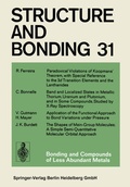 Cover: Bonding and Compounds of Less Abundant Metals - Springer
