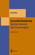 Cover: Essential Relativity - Springer