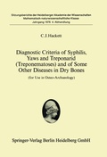 Cover: Diagnostic Criteria of Syphilis, Yaws and Treponarid (Treponematoses) and of Some Other Diseases in Dry Bones - Springer