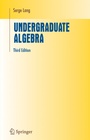 Cover: Undergraduate Algebra - Springer