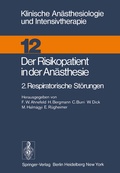 Cover: Der Risikopatient in der An&auml;sthesie - Springer