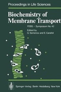 Cover: Biochemistry of Membrane Transport - Springer