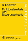 Cover: Funktionalanalysis und Steuerungstheorie - Springer