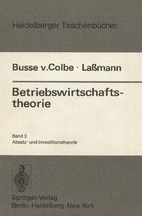 Enlarge image Cover: Betriebswirtschaftstheorie - Springer