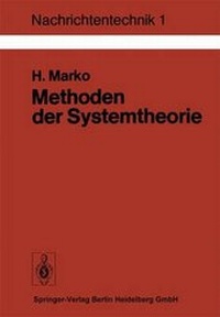 Enlarge image Cover: Methoden Der Systemtheorie - Springer
