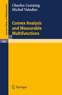 Abbildung von: Convex Analysis and Measurable Multifunctions - Springer