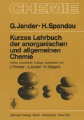 Cover: Kurzes Lehrbuch der anorganischen und allgemeinen Chemie - Springer