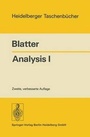 Cover: Analysis I - Springer