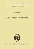 Cover: Kind - Familie - Gesellschaft - Springer