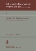 Cover: Modelle f&uuml;r Rechensysteme - Springer