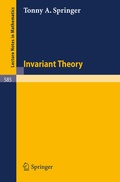 Cover: Invariant Theory - Springer
