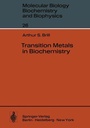 Cover: Transition Metals in Biochemistry - Springer