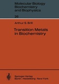 Cover: Transition Metals in Biochemistry - Springer