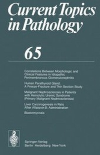 Enlarge image Cover: Current Topics in Pathology - Springer