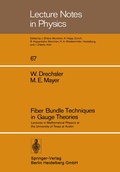 Cover: Fiber Bundle Techniques in Gauge Theories - Springer