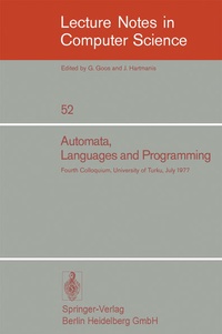 Enlarge image Cover: Automata, Languages and Programming - Springer