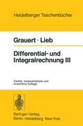 Cover: Differential- und Integralrechnung III - Springer