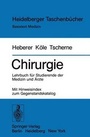 Cover: Chirurgie - Springer