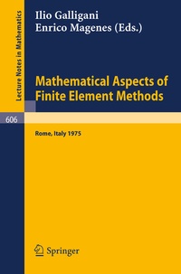 Enlarge image Cover: Mathematical Aspects of Finite Element Methods - Springer