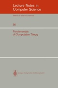 Cover: Fundamentals of Computation Theory - Springer