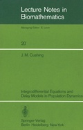 Cover: Integrodifferential Equations and Delay Models in Population Dynamics - Springer