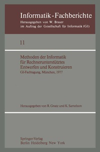 Enlarge image Cover: Methoden der Informatik für Rechnerunterstütztes Entwerfen und Konstruieren - Springer