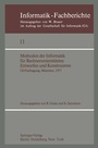 Cover: Methoden der Informatik für Rechnerunterstütztes Entwerfen und Konstruieren - Springer