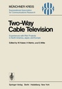 Cover: Two-Way Cable Television - Springer