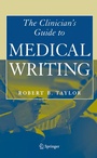 Cover: Clinician's Guide to Medical Writing - Springer