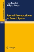Cover: Spectral Decompositions on Banach Spaces - Springer