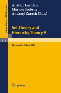Abbildung von: Set Theory and Hierarchy Theory V - Springer