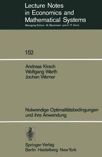 Abbildung von: Notwendige Optimalitätsbedingungen und ihre Anwendung - Springer