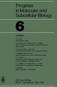 Enlarge image Cover: Progress in Molecular and Subcellular Biology - Springer