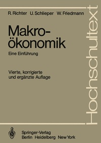 Enlarge image Cover: Makroökonomik - Springer