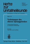 Cover: Verletzungen des oberen Sprunggelenkes - Springer