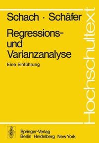 Abbildung von: Regressions- und Varianzanalyse - Springer