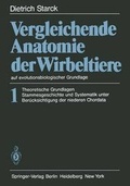 Cover: Vergleichende Anatomie der Wirbeltiere auf evolutionsbiologischer Grundlage - Springer