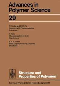 Enlarge image Cover: Structure and Properties of Polymers - Springer