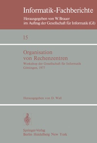 Abbildung von: Organisation von Rechenzentren - Springer