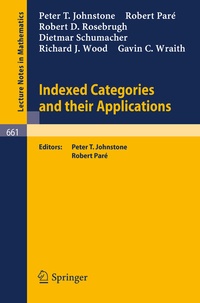 Abbildung von: Indexed Categories and Their Applications - Springer