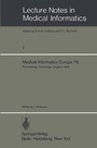 Bild: Medical Informatics Europe 78 - Springer