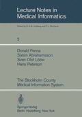 Cover: The Stockholm County Medical Information System - Springer