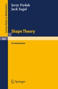Cover: Shape Theory - Springer