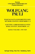 Cover: Wissenschaftlicher Briefwechsel mit Bohr, Einstein, Heisenberg u.a. - Springer