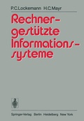Cover: Rechnergest&uuml;tzte Informationssysteme - Springer