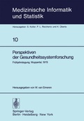 Cover: Perspektiven der Gesundheitssystemforschung - Springer