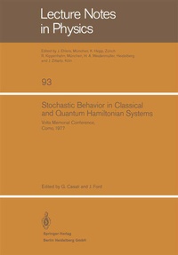 Enlarge image Cover: Stochastic Behavior in Classical and Quantum Hamiltonian Systems - Springer